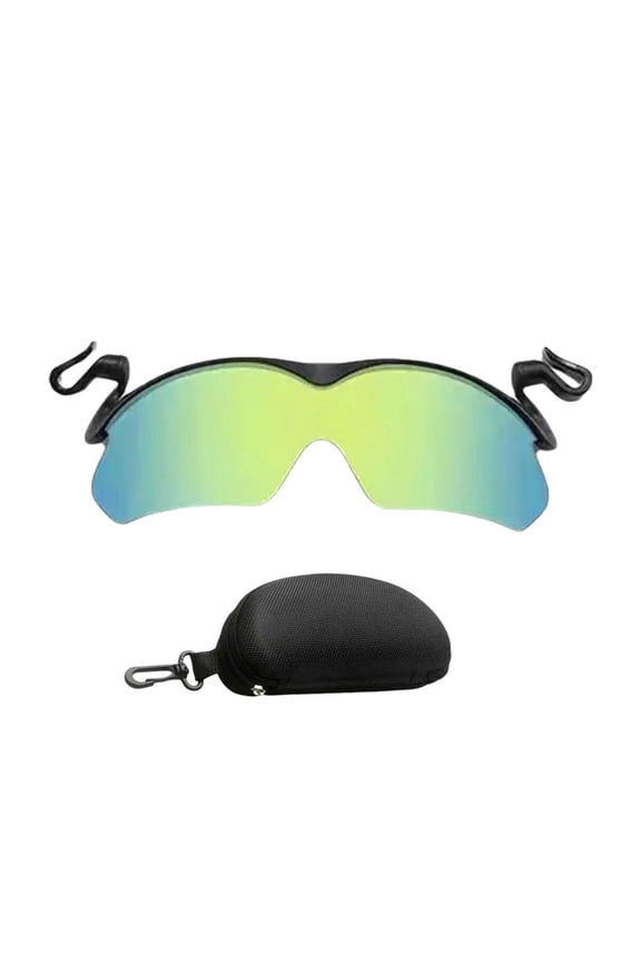 Clip-On Polarized Sports Sunglasses For Hats UV Protection For Outdoor Activities