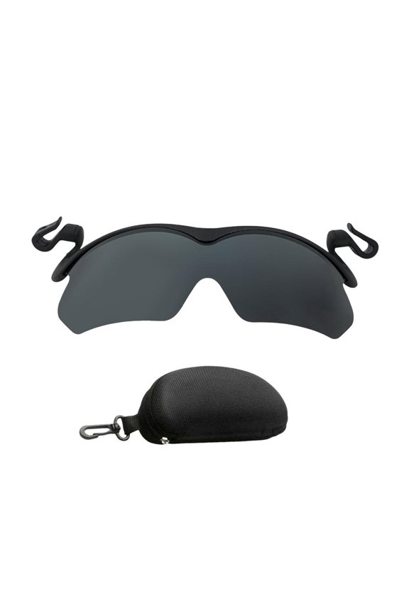 Clip-On Polarized Sports Sunglasses For Hats UV Protection For Outdoor Activities