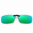 thumbnail image 1 of Clip On Polarized Sunglasses TAC Lenses Driving Fishing Outdoor Activities UV Protection High Visible Light Perspective, 1 of 1