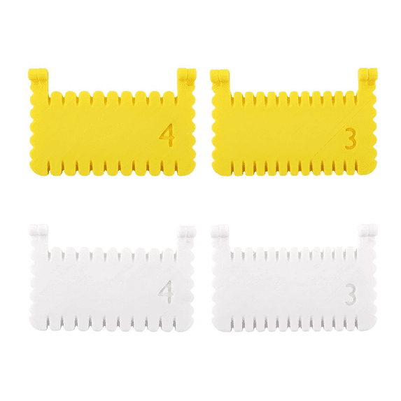 Stitch Distance Ruler Clip-On Sewing Ruler, Hand Edge Stitch Lock & Sewing Gauge for Even ...