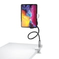 thumbnail image 1 of Clip On Tablet Stand, Adjustable iPad Stand with 360° Rotation Adjustable Safety Twist Lock Handle, For 4.0-12.9 Inch, 1 of 10