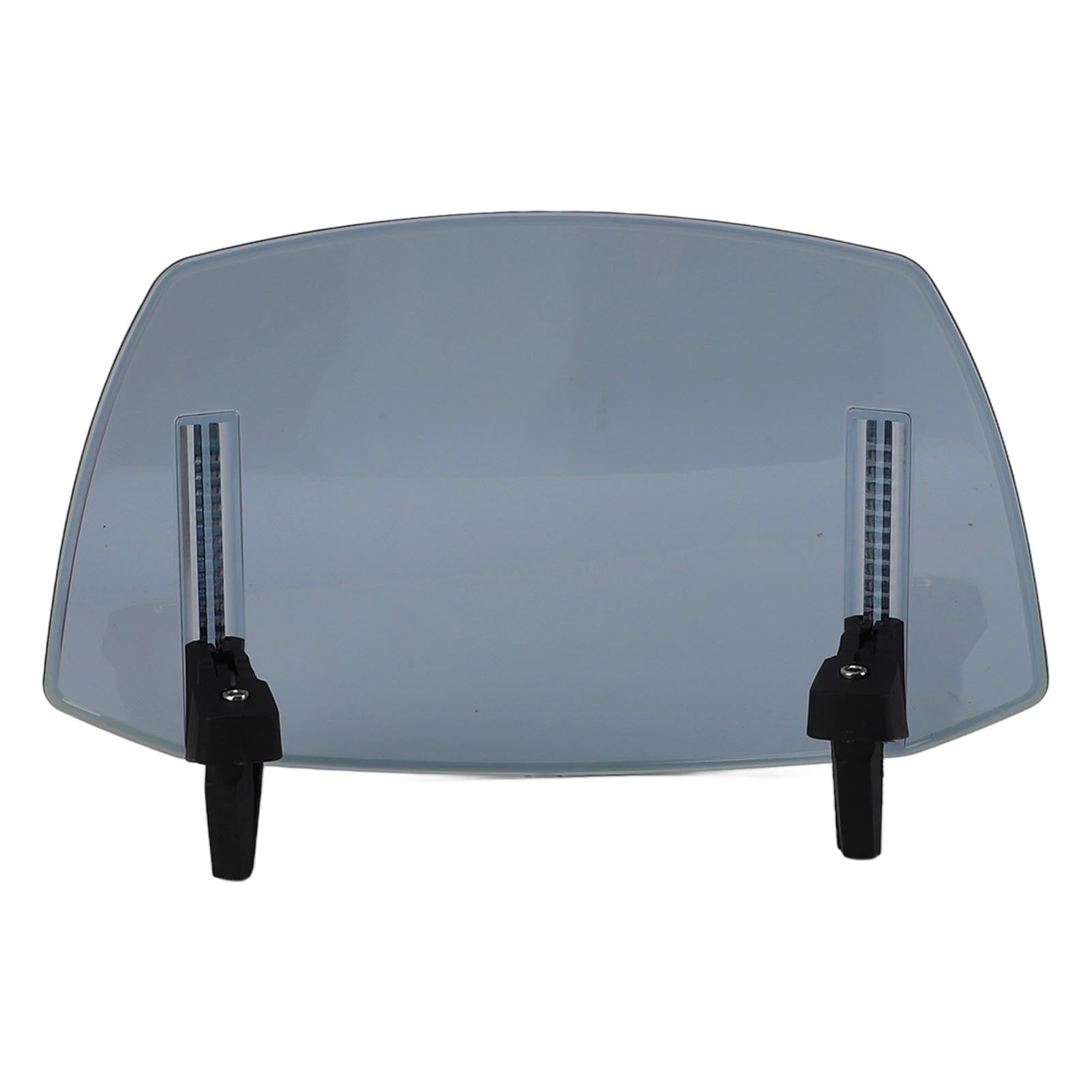 Clip On Windshield Extension, Universal Motorcycle Wind Deflector