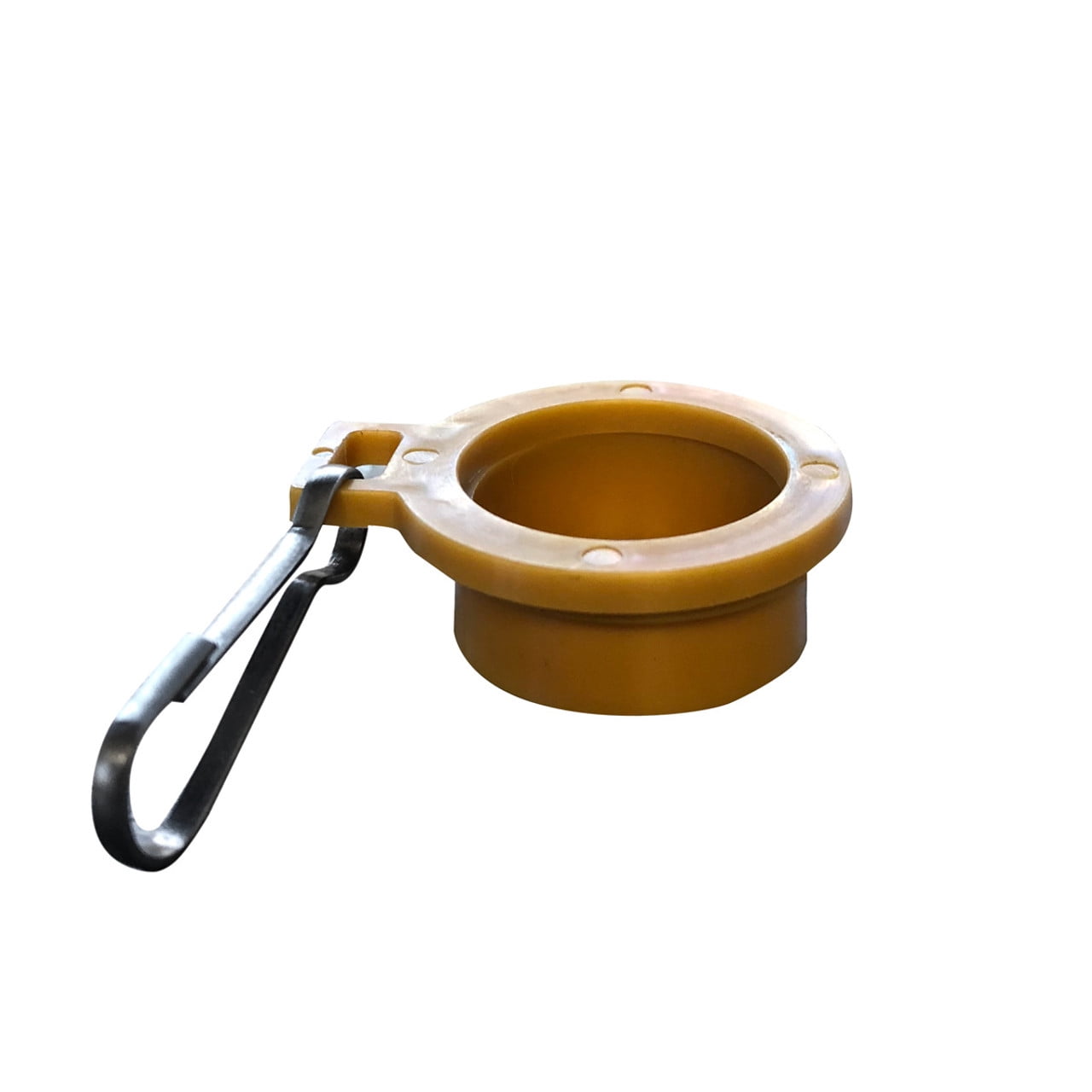 Tan Plastic Clip Ring for Wooden Flag Poles