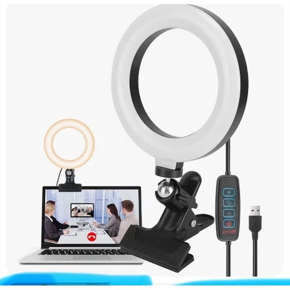 Clip Ring Light 6''