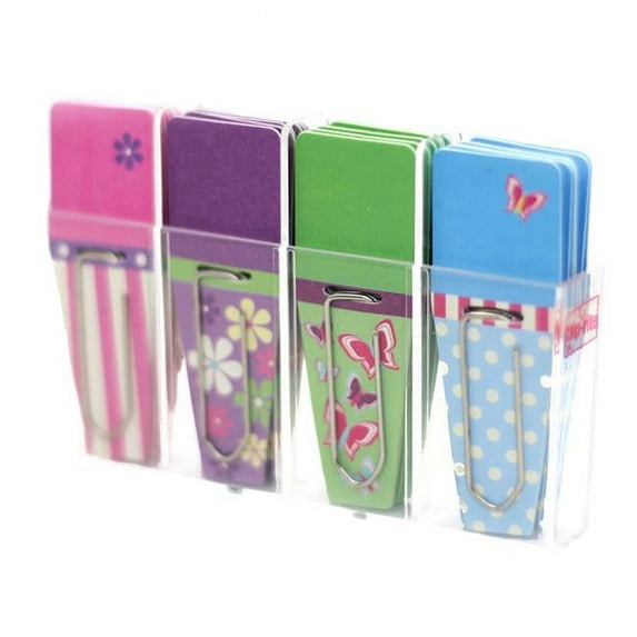 Clip-Rite CRT137-6 Spring Clip Flags, Green & Blue - Pack of 6