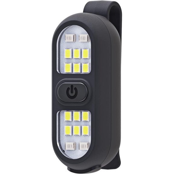 Clip on , Running Lights for Runners Dog Light for Dog Walking at Night Rechargeable Safety Portable EDC Gift for Runners Hands Free LED Work Light Flashing Camping Hiking Gear