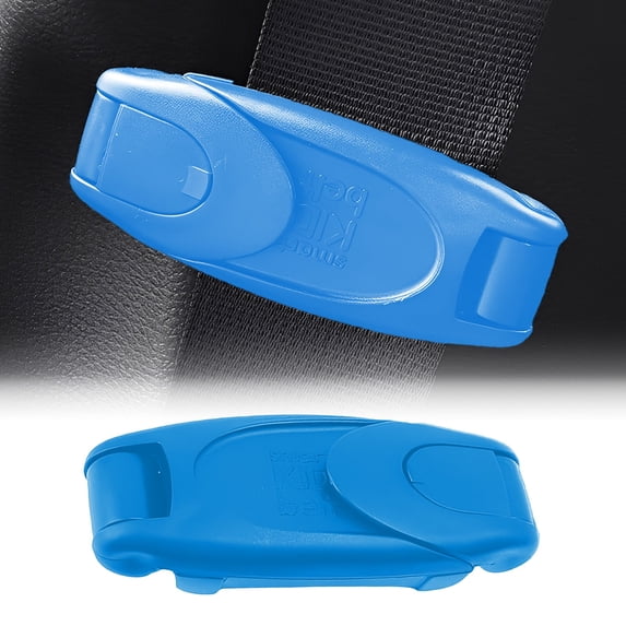 Clip on Seat Belt,Seatbelt Adjuster,Pregnancy Seat Belt Adjuster,Adjustable Belt Clip Car Belt Clip Belt Adjuster for Trucks SUVs and Various Cars(Blue)