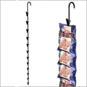 Clip Strip Brand Metal Merchandising Strip, Black, 31" L, 12 Hooks/Clips Spaced 2.375" Apart, Merchandiser Display Impulse Strip, Item MS-32BK, 1 Pack