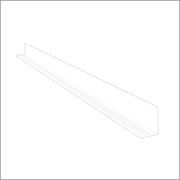Clip Strip 50 Pack Shelf Dividers for Retail Stores, 1" H x 9-9/16" L, 15 mil Crystal Clear PVC Adhesive Mount Retail Shelf Separator Corp., SD-1510