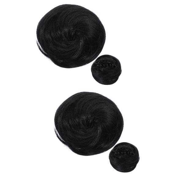 Clip Wig Hair Accessory for Women Bun Claw Curly Ponytail Chignon Hairpin Bride