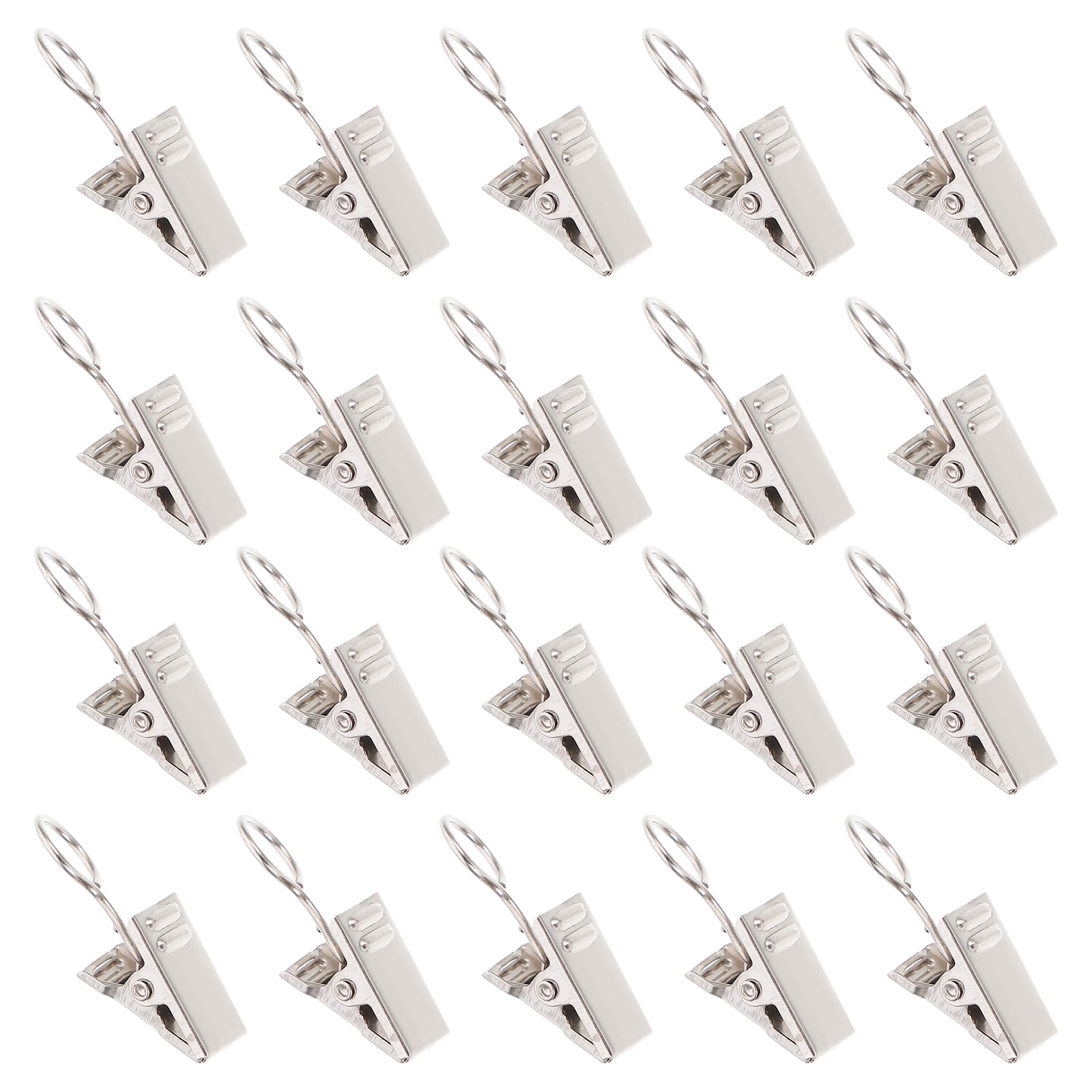 Clip for Curtain Clamps with Rings 100 Pcs Alligator Household Shower