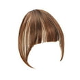 thumbnail image 1 of Clip in Bangs Extensions Reddish Brown Clip on Fringe Bangs with Nice Net Natural Hair Extensions & Accessories A, 1 of 2