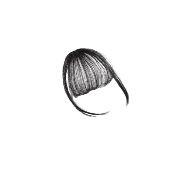 Clip in Bangs -  Hair Wispy Bangs Clip in Hair Extensions, Air Bangs Fringe with Temples Hairpieces for Women Curved Bangs for Daily Wear