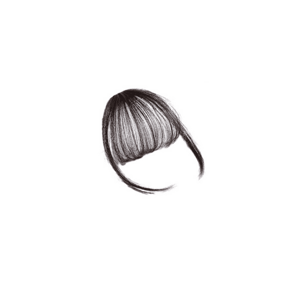 Clip in Bangs -  Hair Wispy Bangs Clip in Hair Extensions, Air Bangs Fringe with Temples Hairpieces for Women Curved Bangs for Daily Wear