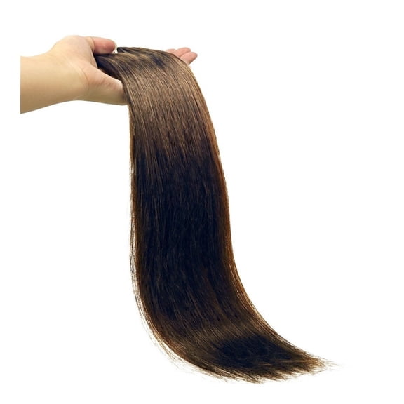 Clip in Hair Extensions Straight Per Set with 18 Clips 120G Double Weft Virgin Human Hair Natural Black Color