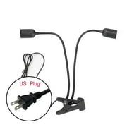 Clip lamp holder, E26, E27 clip lamp holder, can be used for plant light bulbs, household lighting light bulbs