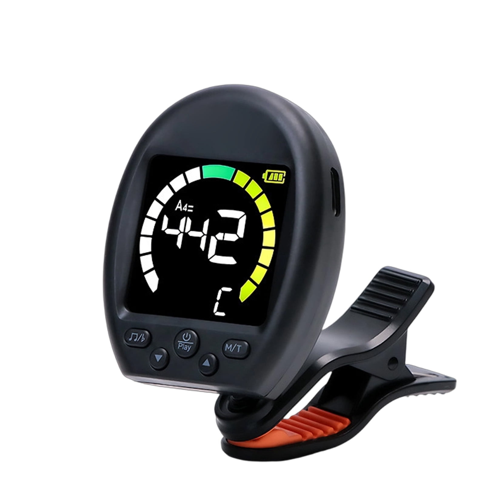 Clip on 360 Degree Swivels Digital Electronic Tuner with Metronome ...