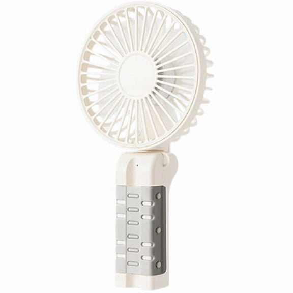 Clip on Fan Rechargeable Adjustable Foldable Personal Fan Portable 3 Speeds Handheld Cooler Small Cooling Accessories A