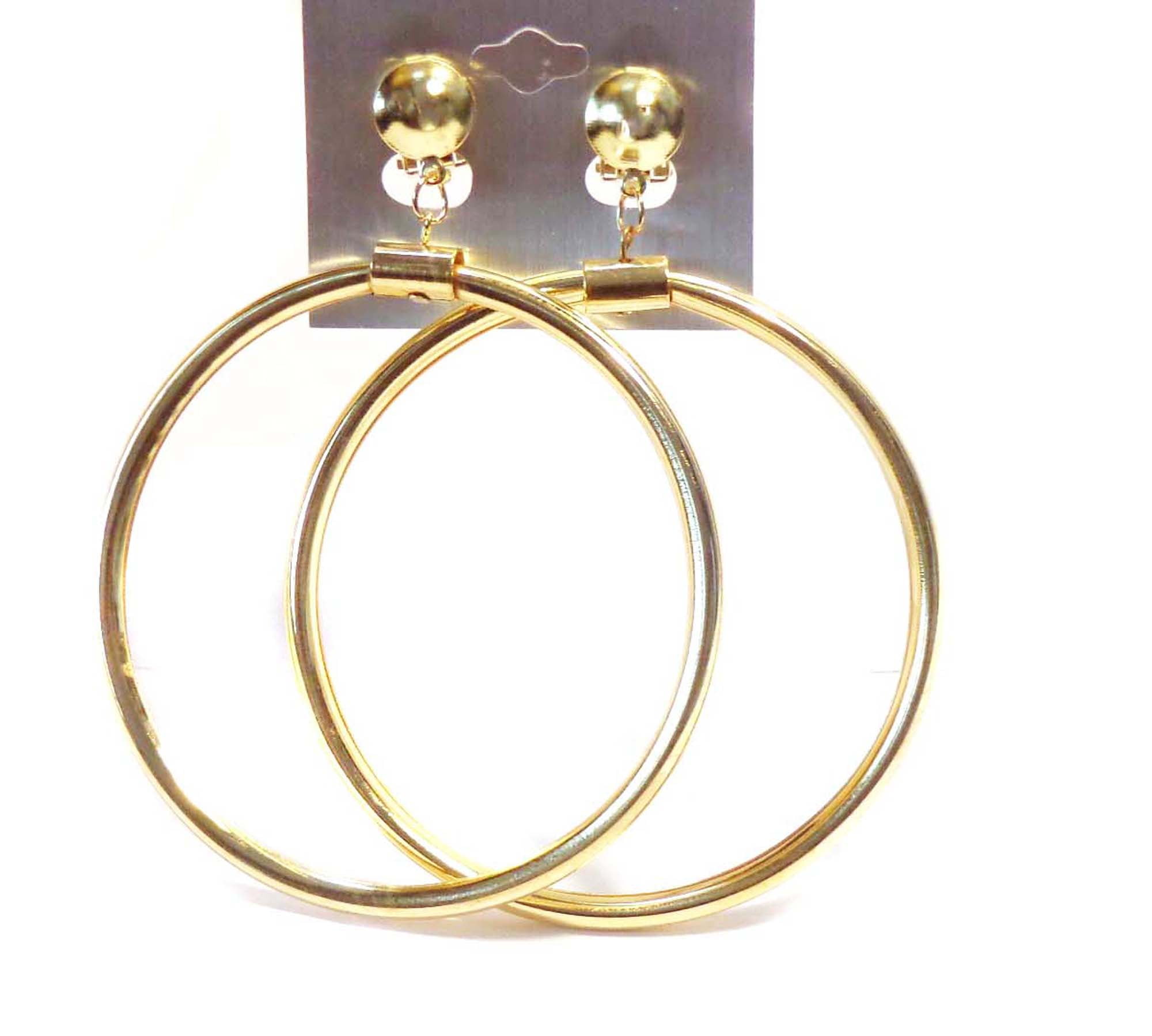 Buy Revere 9ct Yellow Gold Puffed Heart Stud Earrings | Womens earrings |  Argos