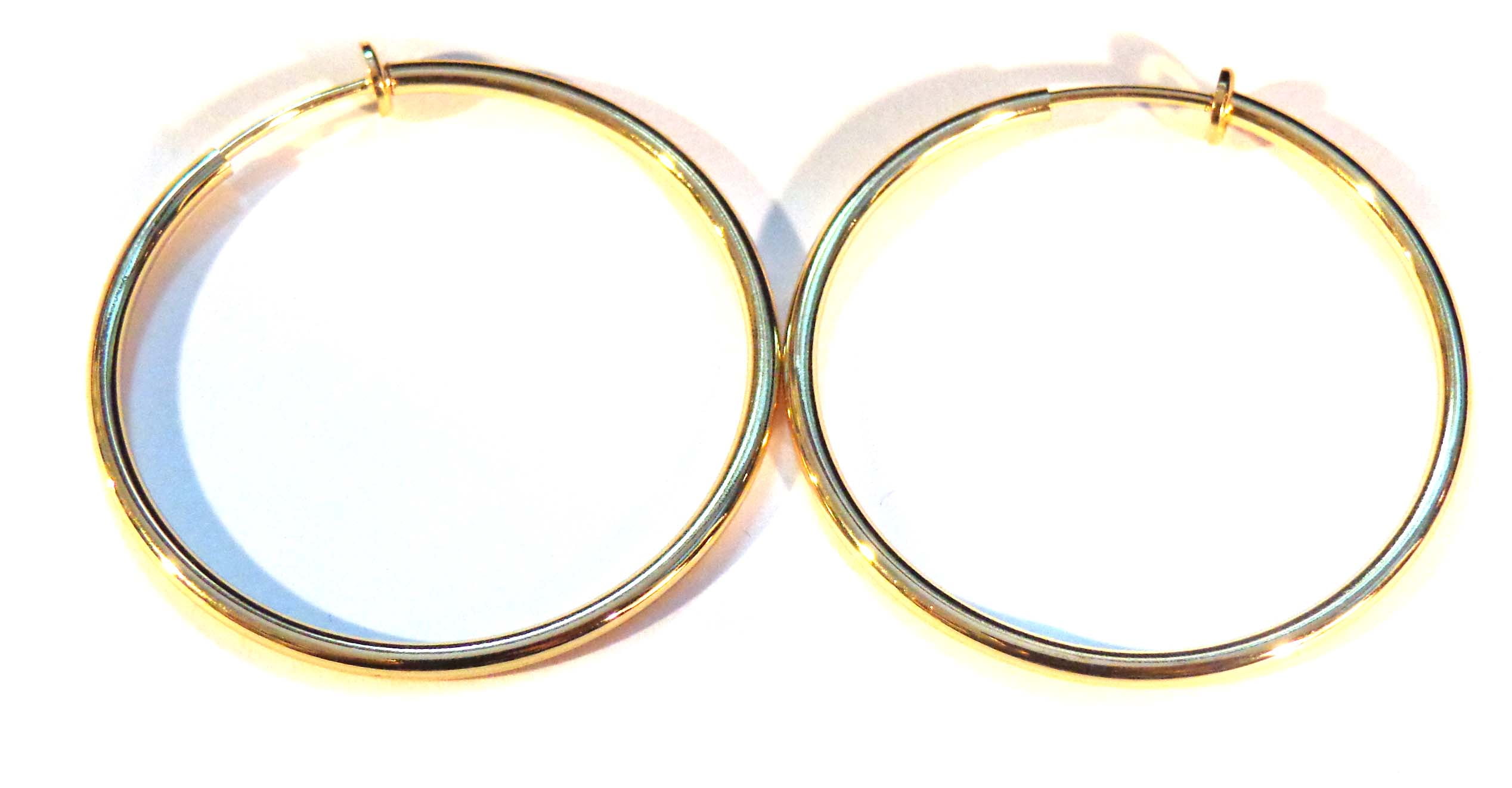 5 inch outlet gold hoop earrings