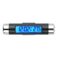 thumbnail image 1 of Clip-on LCD Truck Car Temperature Digital Clock Backlight Automotive, 1 of 6