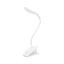 LanSuare Clip-on LED Desk Lamp, USB Night Light for Bedroom, Adjustable Reading Light, Portable Study Lamp for Bedside & Dorm