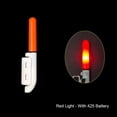 thumbnail image 1 of Clip on New Night 425 Battery Float Fluorescent Light Glow Stick Bite Alarm Fishing Rod Tip Lightstick RED LIGHT -WITH 425 BATTERY, 1 of 8