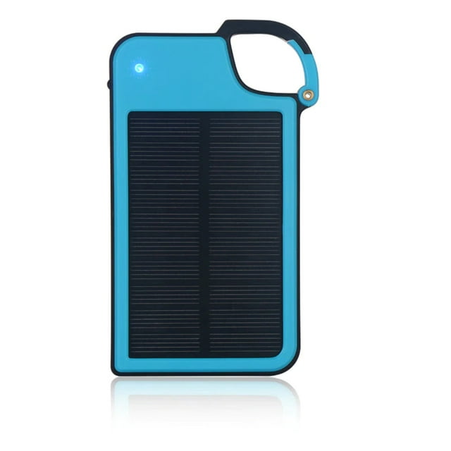 Clip-on Tag Along Solar Charger and 4050 mAh PowerBank For Your Smartphone