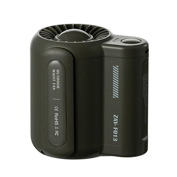 Clip on Waist Fan Hands Free Rechargeable Under Shirt Fan Cooling Fan Handh X9C2