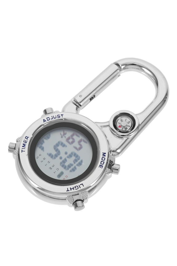 Clip on Watch Digital Watch Carabiner Watch Multifunctional Clip Watch for Climbing
