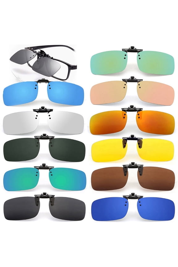 Clip on blue light filter blocking glasses office computer anti UV strain relief