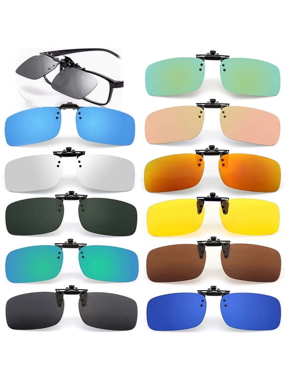 Clip on blue light filter blocking glasses office computer anti UV strain relief