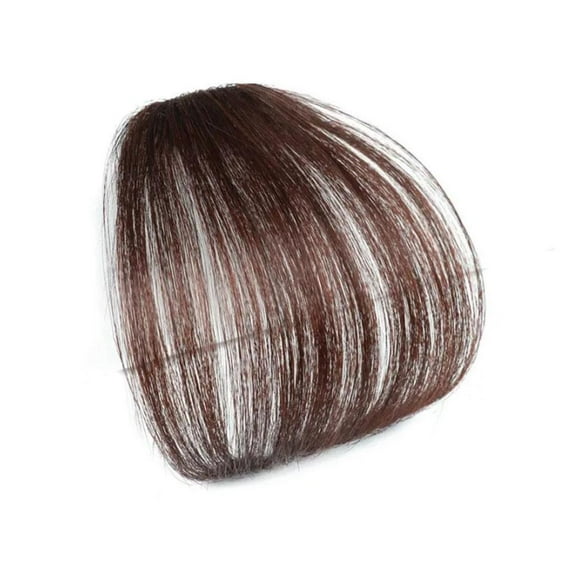 ClipOn Fringe Bangs Hair tension for Women Thickens and Lengthens Thin AU I0J6