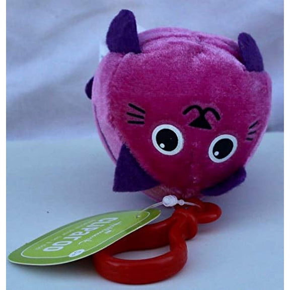 Cliparoo Clip Plush Blue Robot Pink Cat