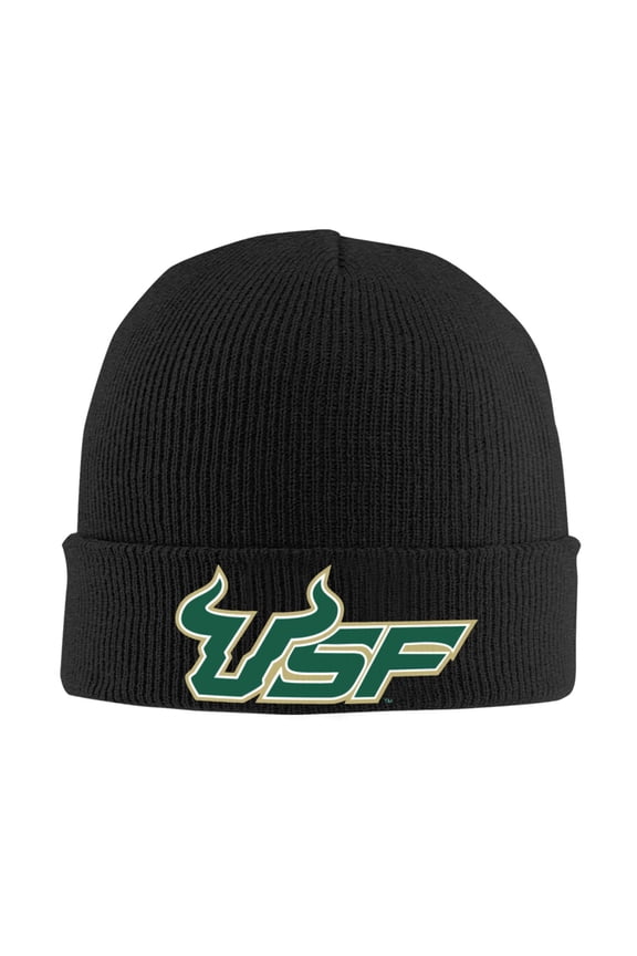 Clipart Usf Bulls Beanie Hat For Men And Women Winter Warm Hats Knit Slouchy Thick Skull Cap
