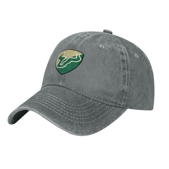 Clipart Usf Bulls Logo Hat Adjustable Baseball Cap Cotton Cowboy Hat, Fashionable For Man Woman