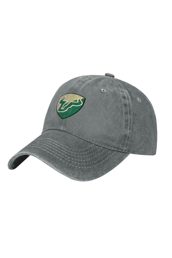 Clipart Usf Bulls Logo Hat Adjustable Baseball Cap Cotton Cowboy Hat, Fashionable For Man Woman