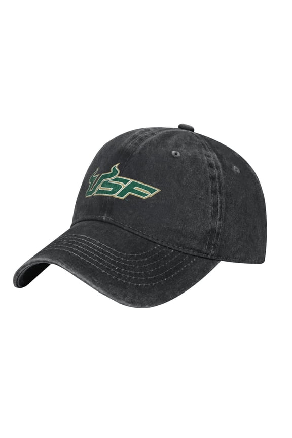 Clipart Usf Bulls Logo Hat Adjustable Baseball Cap Cotton Cowboy Hat, Fashionable For Man Woman