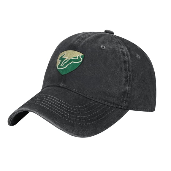 Clipart Usf Bulls Logo Hat Adjustable Baseball Cap Cotton Cowboy Hat, Fashionable For Man Woman