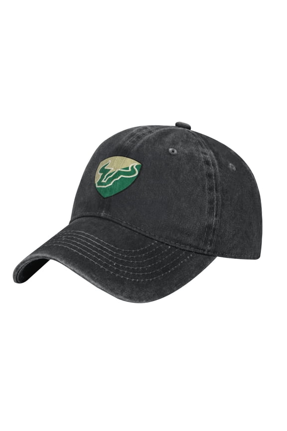 Clipart Usf Bulls Logo Hat Adjustable Baseball Cap Cotton Cowboy Hat, Fashionable For Man Woman