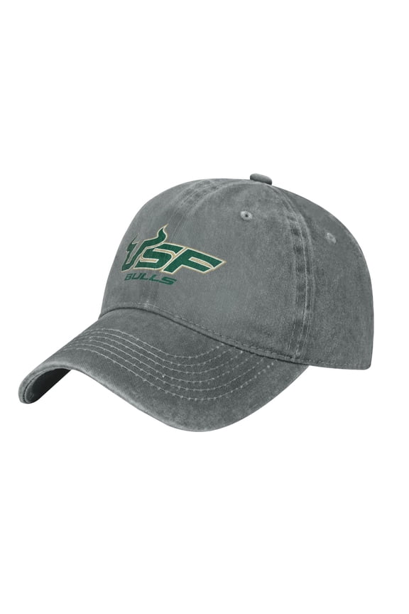 Clipart Usf Bulls Logo Hat Adjustable Baseball Cap Cotton Cowboy Hat, Fashionable For Man Woman