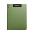 thumbnail image 1 of Clipboard Folder, A4 Foldable Clipboard with Metal Clips & Cover, File Cover Work Folder Clipboards for Office Workers, Students, Teachers, Green, 1 of 6