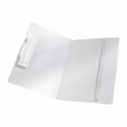 thumbnail image 1 of Clipboard Folder, A5 Foldable Clipboard with Vertical Clip, 360 Degree Foldable Binder Clipboard with Strap, File Cover Work Folder Clipboard for Business Meetings, Lecture, Offices,White, 1 of 9