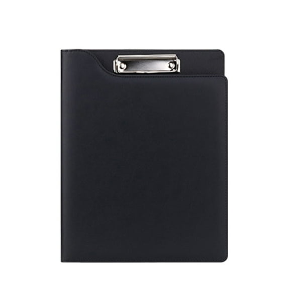 Clipboard Folder Portfolio, A4 Leather Padfolio Clipboard, Professional Business Portfolio Folder for Interview Resume Office Conference