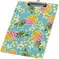 thumbnail image 1 of Clipboard Nursing Cute Pineapples Acrylic Clip Board with Low Profile Metal for A4 Paper Size Clip Hangable Office Work School Whiteboard Clipboards, 1 of 7
