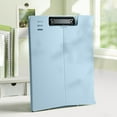 thumbnail image 1 of Clipboard with Storage, Heavy Duty Plastic Standing Clipboard Folder with Low Clip, Folding Clipboard Document Organizer for Office Nursing Teacher Travel Use, 1 of 8