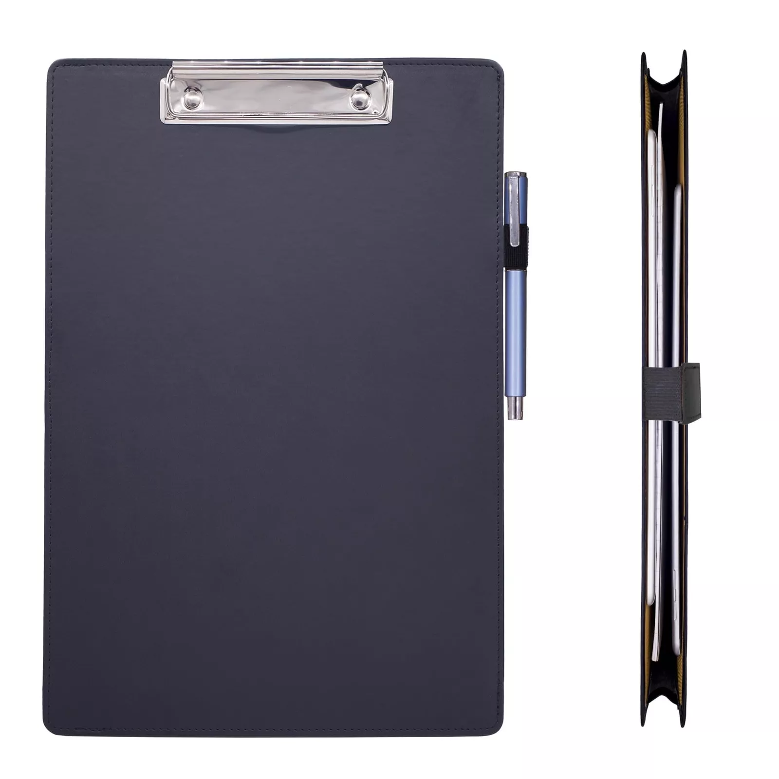 Clipboard With Storage Clipboards With Pen Holder Clip Board With Storage Lea...