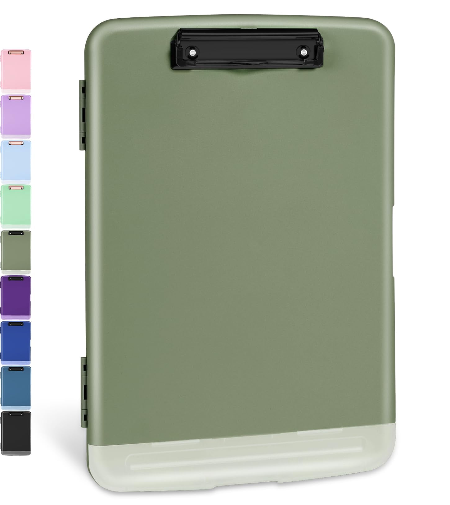 Clipboard With Storage High Capacity Pen Holder Clip Boards 8.5x11 Low ...