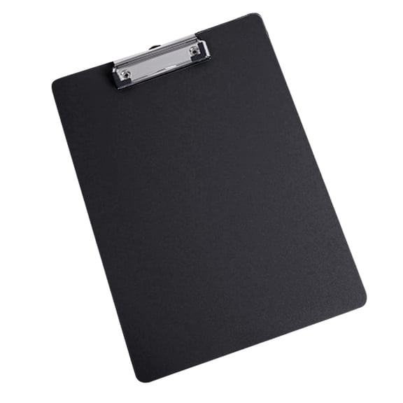 Clipboard Writing Board with Strong Metal Clamp for Business Meetings and Office School Classroom Cafe Restaurant