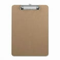 thumbnail image 1 of Clipboard, with Flat Clip-Rubber Grips,9 in. x 12.5 in.,Brown, 1 of 1